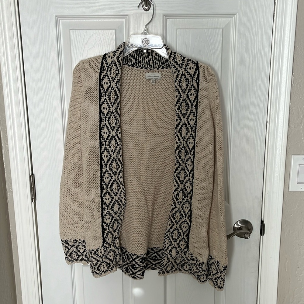 Lucky Brand Open Cardigan